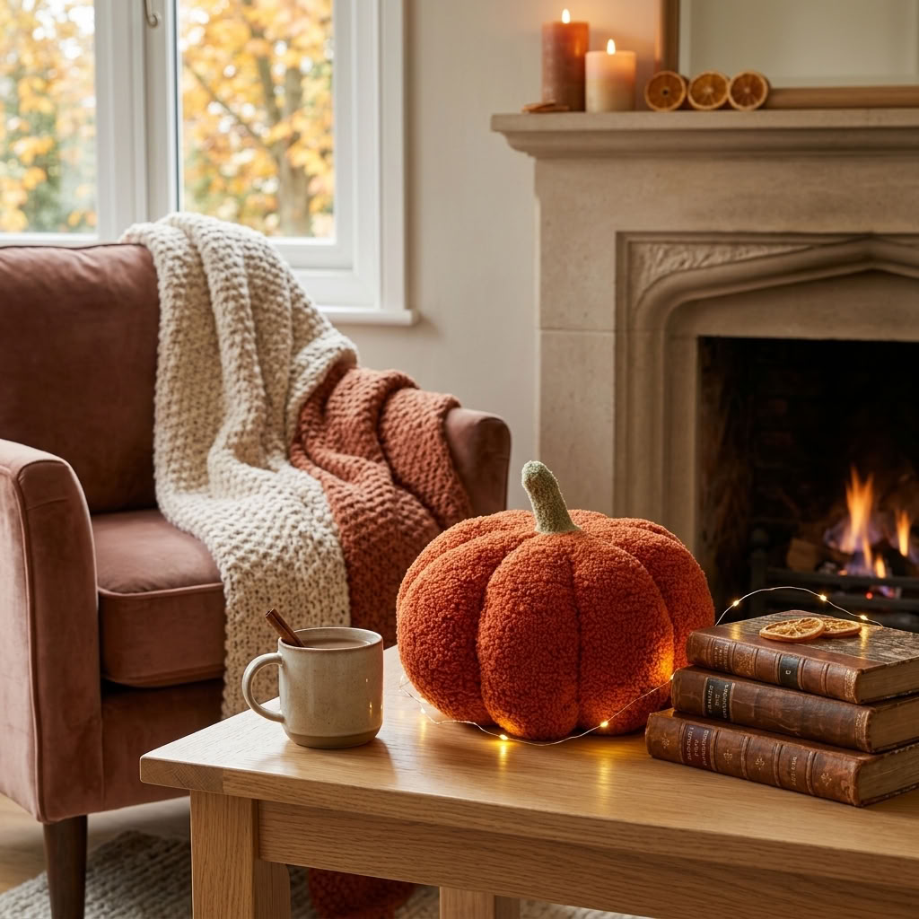 Decorative Pumpkin Pillow | 15–35 cm