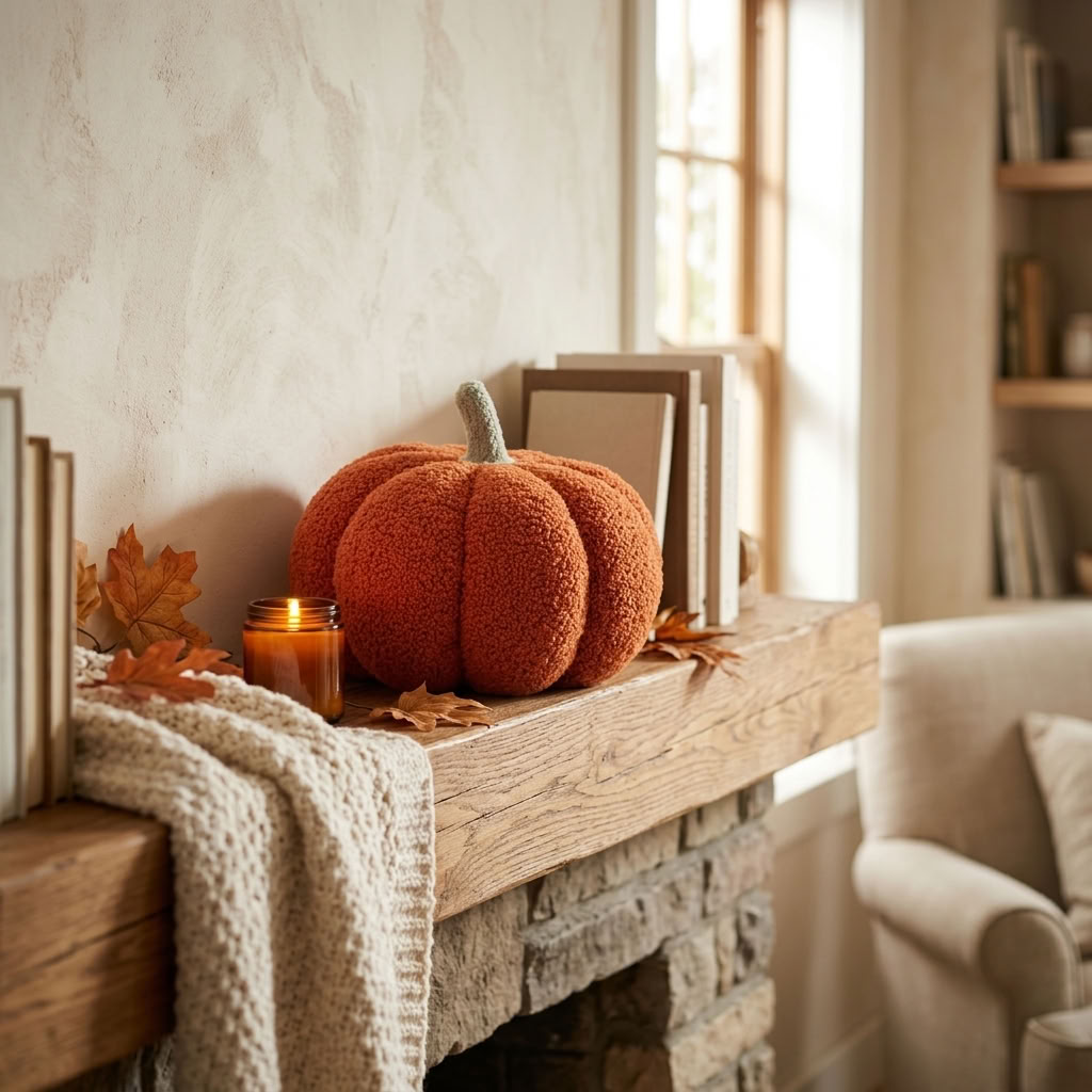 Decorative Pumpkin Pillow | 15–35 cm